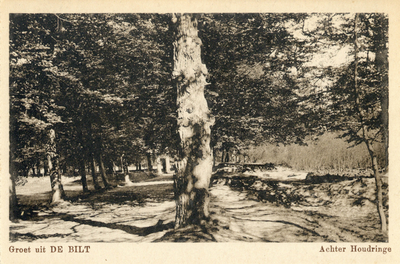 8549 Gezicht in de Visserssteeg bij De Bilt uit het westen.